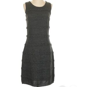 Calvin Klein Sleeveless Sweater Dress, gray